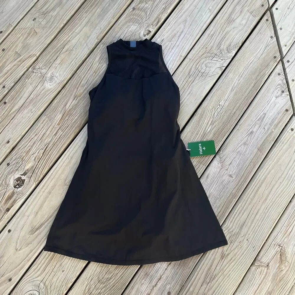 Halara Women's Black Swim Dress Size XS. NEW